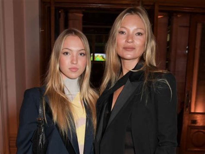 Lila Grace Moss and mom Kate Moss light up the room