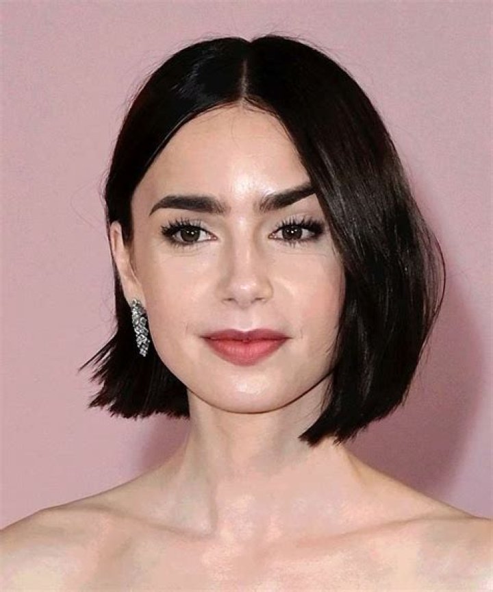 Lily Collins Hair Cut