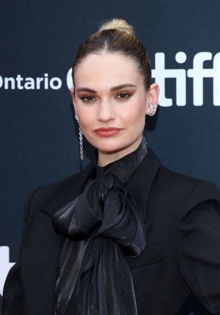 Lily James at &lsquo;What&rsquo;s Love Got To Do With It?&rsquo; Premiere