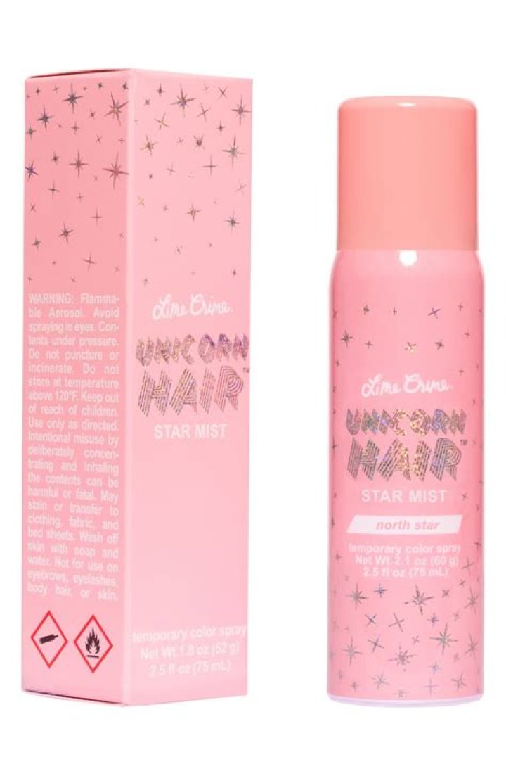 Lime Crime Unicorn Hair Star Glitter Mist, $16, Nordstrom