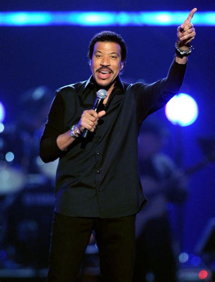 Lionel Richie poses in the press room with the lifetime achievement award at the BET Awards at the Nokia Theatre, in Los Angeles 2014 BET Awards - Press Room, Los Angeles, USA