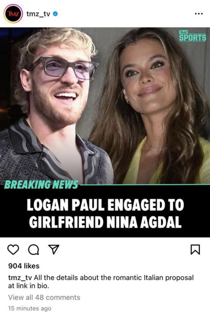 Logan Paul & Nina Agdal Are Reportedly Engaged – Hollywood Life