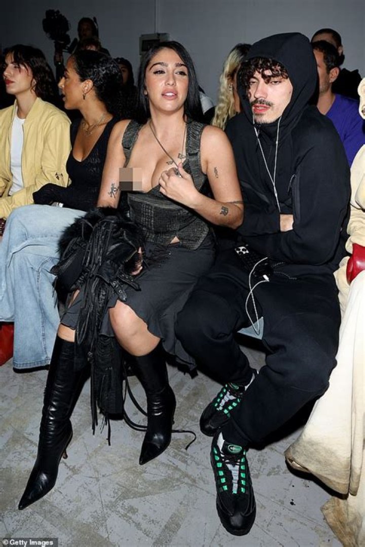 Lourdes Leon, 24, Rocks Leather Bra As Mom Madonna Performs At Pride Event In Fishnet Top