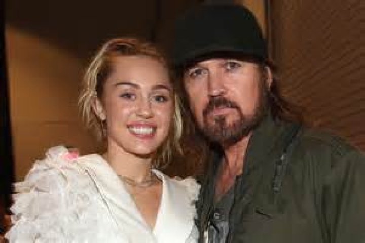 (L-R) Billy Ray Cyrus, Miley Cyrus and Tish Cyrus arrive for the 61st annual Grammy Awards held at Staples Center in Los Angeles on February 10, 2019.Grammy Awards 2019, Los Angeles, California, United States - 10 Feb 2019