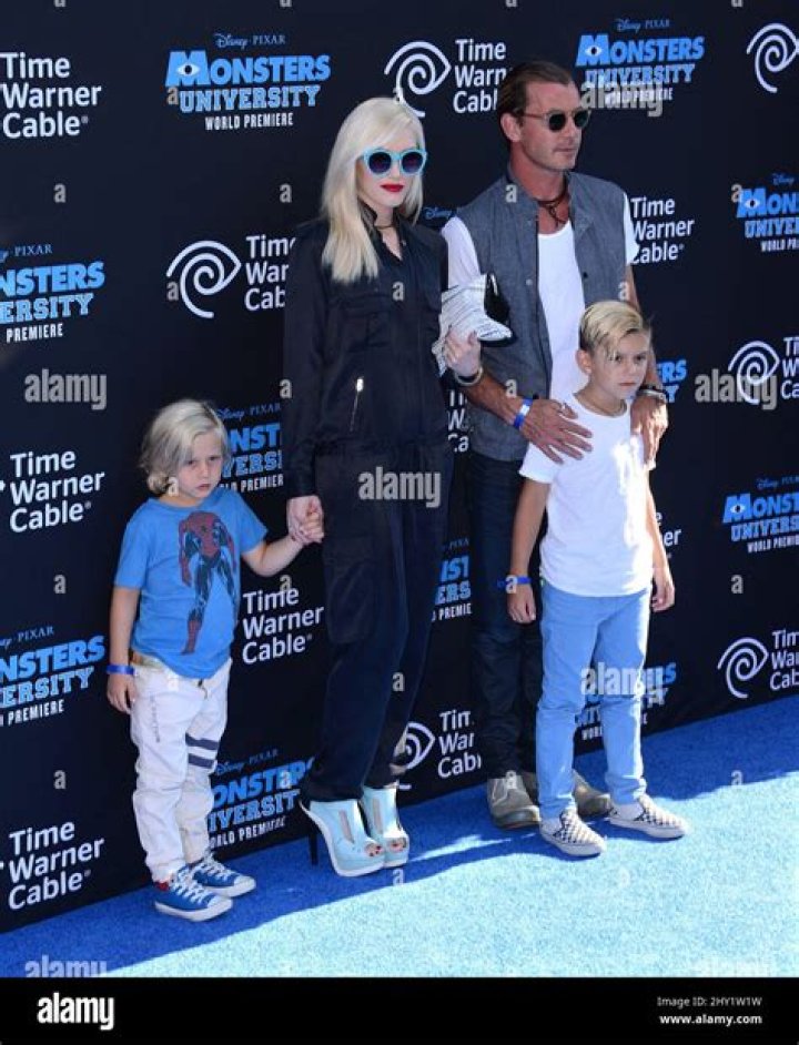 (L-R) Zuma Rossdale, Gwen Stefani, Blake Shelton, Apollo Rossdale, and Kingston Rossdale Blake Shelton honored with a star on the Hollywood Walk of Fame, Los Angeles, California, USA - 12 May 2023