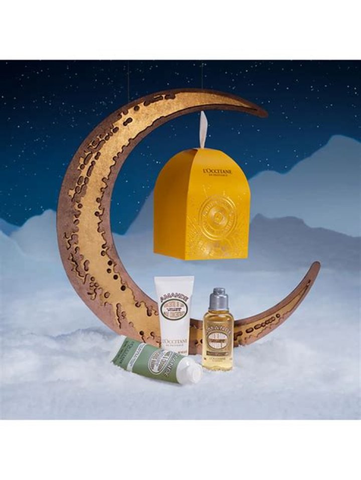L&rsquo;OCCITANE Holiday Almond Home & Away Set, $59, loccitane.com