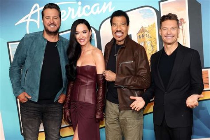 Luke Bryan, Katy Perry, Lionel Richie and Ryan Seacrest