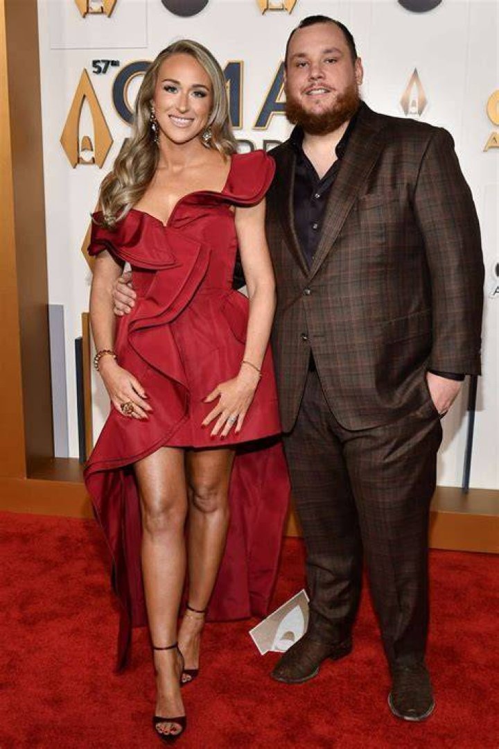 Luke Combs and Nicole Hocking