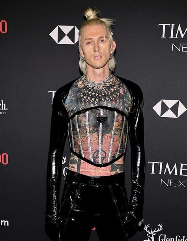 Machine Gun Kelly Wraps His Arm Around Megan Fox On Dinner Date Ahead Of His Album Release