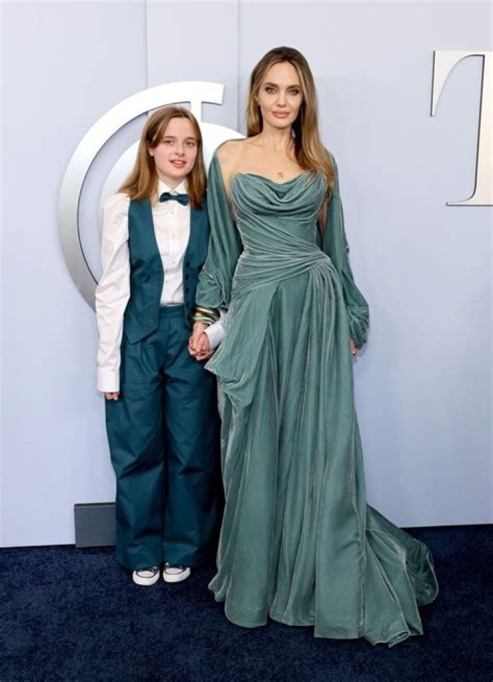 Maddox Jolie-Pitt, Vivienne Jolie-Pitt, US actress Angelina Jolie, Knox Jolie-Pitt, Shiloh Jolie-Pitt and Zahara Jolie-Pitt attend the premiere of 'Eternals' at the El Capitan Theatre in Los Angeles, California, USA, 18 October 2021. The movie will be released in US theaters on 05 November 2021. 'Eternals' Premiere, Los Angeles, USA - 18 Oct 2021