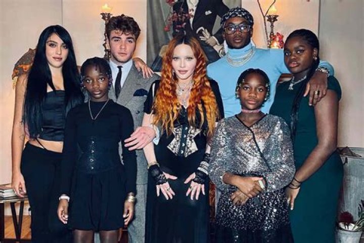 Madonna With Her Family