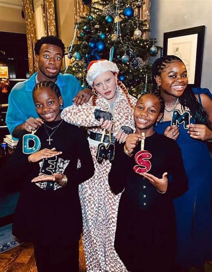 Madonna With Her Little Kids In NYC