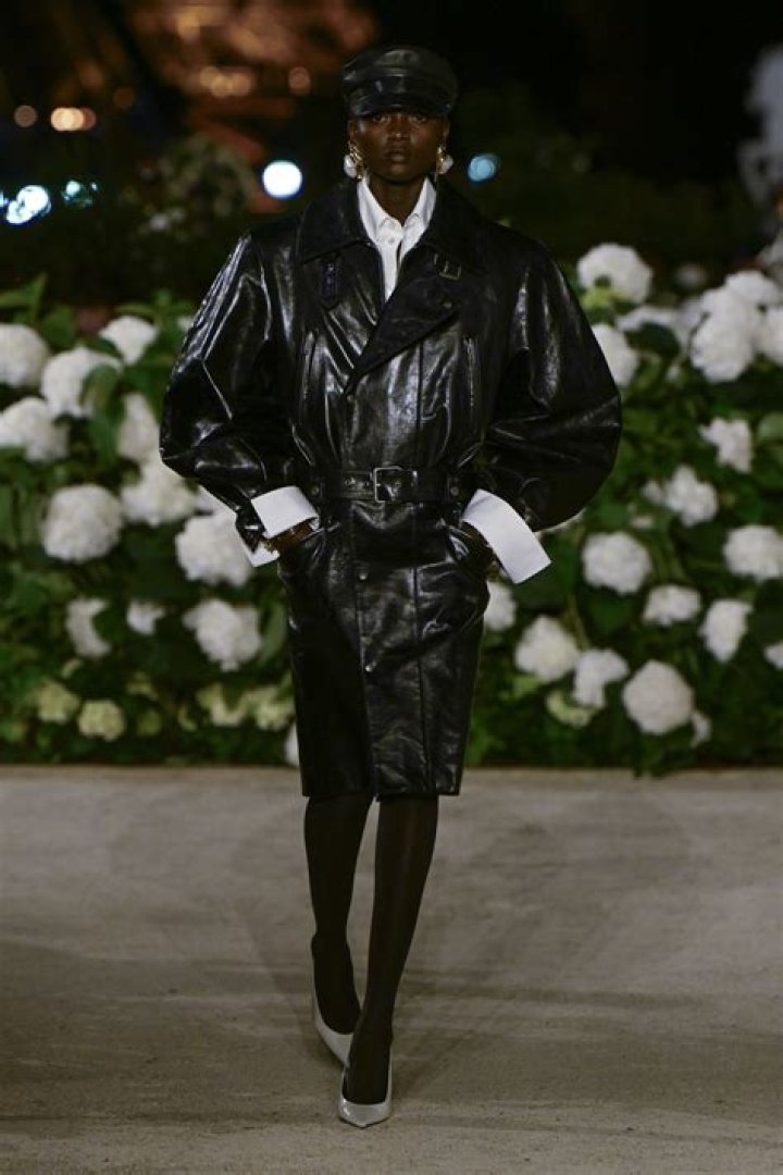 Maika MonroeSaint Laurent show, Front Row, Fall Winter 2020, Paris Fashion Week, France - 25 Feb 2020Wearing Saint Laurent