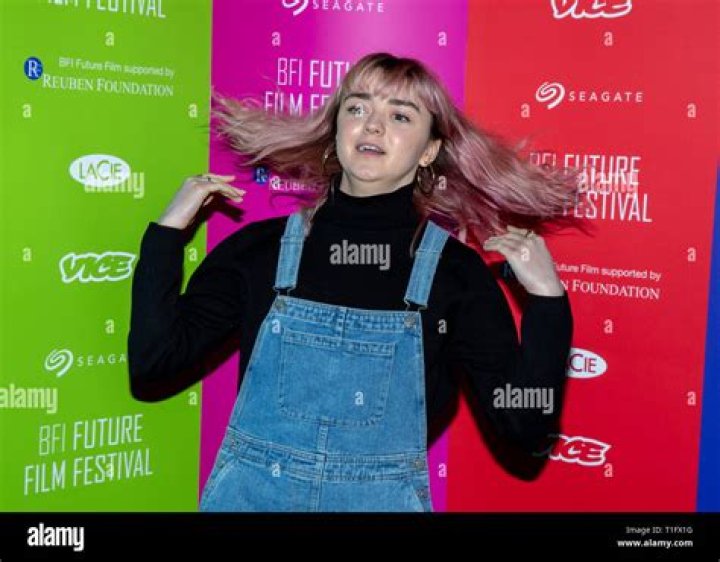 Maisie Williams at the BFI Film Festival