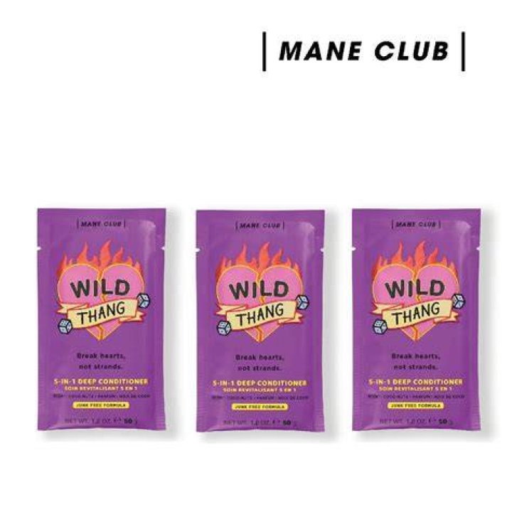 Mane Club WILD THANG Strengthening Hair Mask, $2.99, ManeClubNYC.com