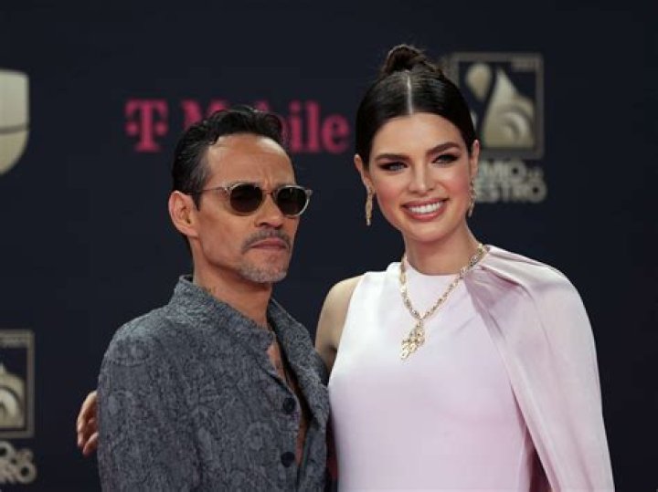Marc Anthony and wife Nadia Ferreira walk the red carpet at the Univision 2023 , 35th. edition of Premio Lo Nuestro award show at the Miami-Dade Arena in Miami,Florida, Thursday, February 23, 2023. Premio Lo Nuestro, Miami, Florida, United States - 23 Feb 2023