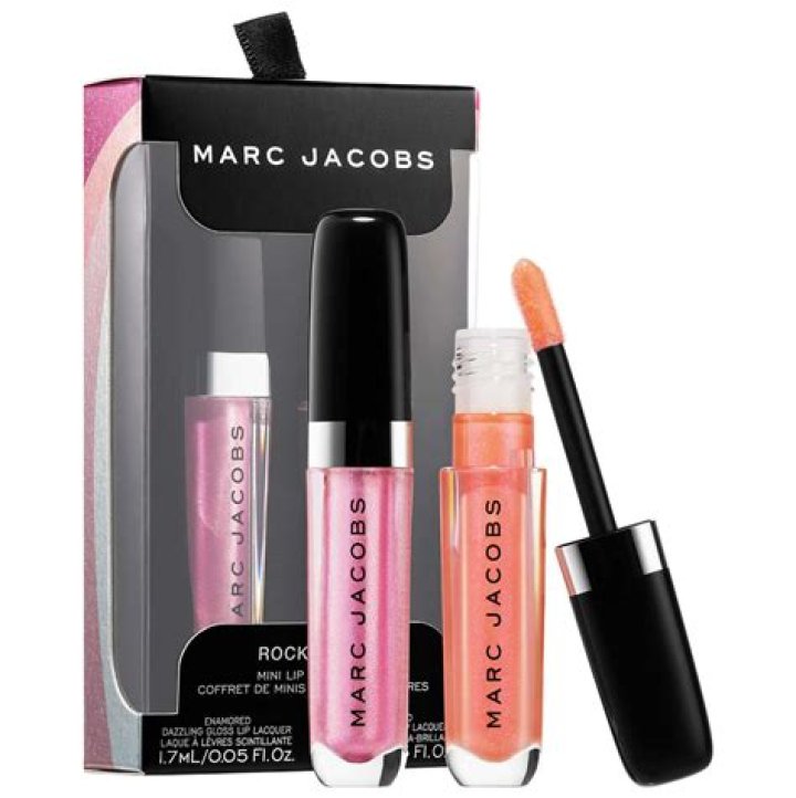 MARC JACOBS BEAUTY Rock P(Out): Petite Enamored High Shine Gloss Duo, $20, Sephora