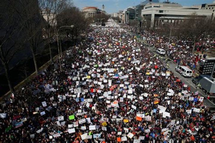 March For Our Lives Protests Against Gun Violence