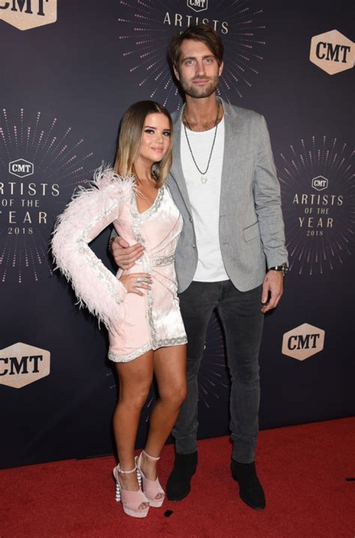 Maren Morris and Ryan Hurd Pre-Grammy Gala and Grammy Salute to Industry Icons Presented by Clive Davis and The Recording Academy, Arrivals, New York, USA - 27 Jan 2018