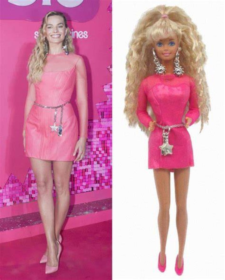 Margot Robbie as Earring Magic Barbie