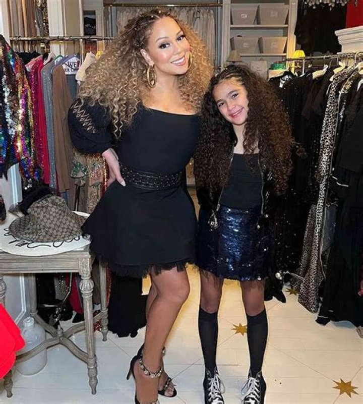 Mariah Carey and daughter Monroe