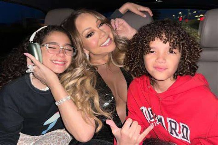 Mariah Carey with her children Moroccan and Monroe Mariah Carey out and about, Paris, France - 30 May 2019