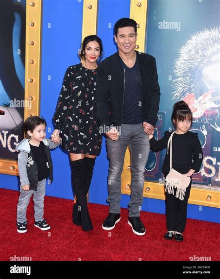 Mario Lopez, Courtney Mazza, Dominic Lopez, Gia Lopez arrive at Clayton Kershaw's 7th Annual Ping Pong 4 Purpose Fundraiser held at Dodger Stadium on August 8, 2019 in Los Angeles, California, United States. Clayton Kershaw's 7th Annual Ping Pong 4 Purpose Fundraiser, Los Angeles, United States - 08 Aug 2019