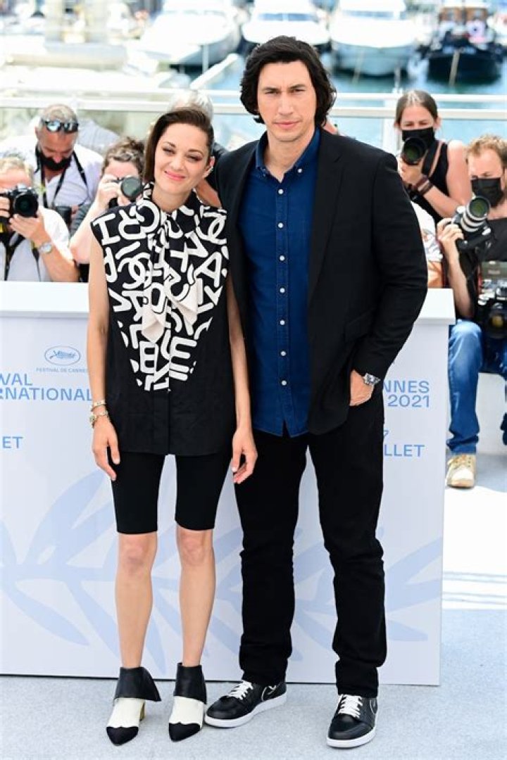Marion Cotillard and Adam Driver At The 74th Cannes Film Festival