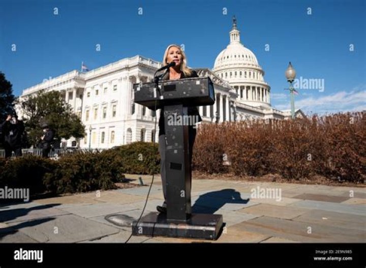 Marjorie Taylor Greene Inside Capitol Hill