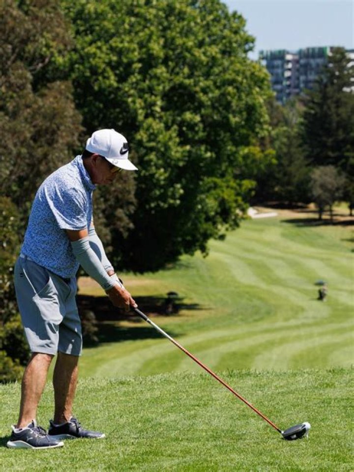Mark Wahlberg at Pro-Celebrity Golf Tournament