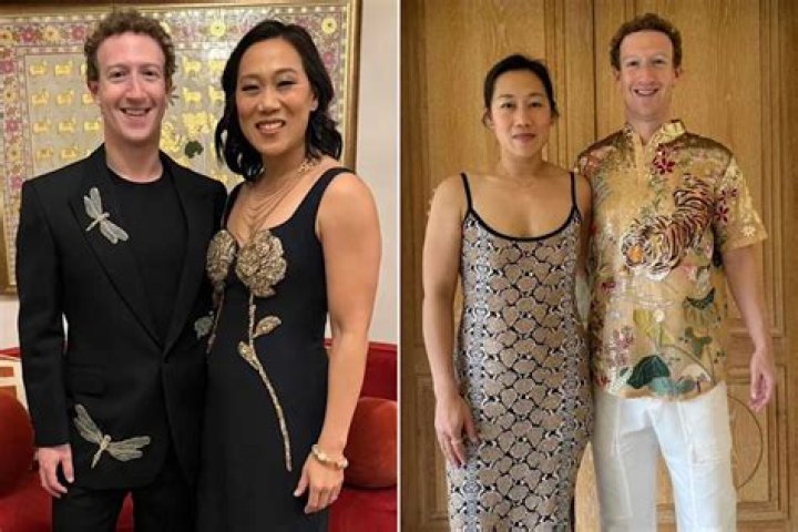 Mark Zuckerberg and wife Priscilla Chan
