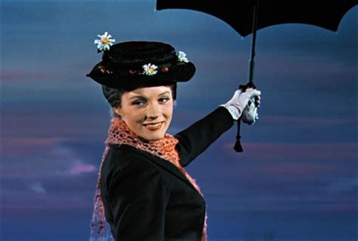 MARY POPPINS, Julie Andrews, 1964