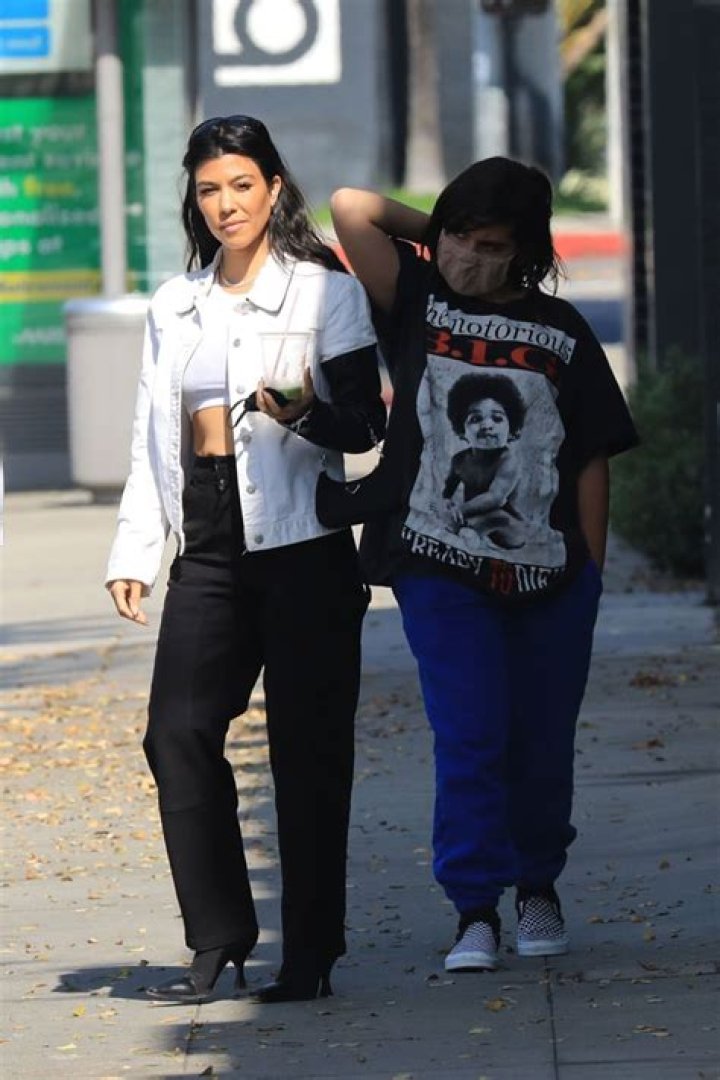 Mason Disick, 11, Is Almost As Tall As Mom Kourtney Kardashian On Juice Run With Fai Khadra – See Pics