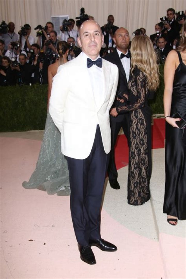 Matt Lauer at the Met Gala