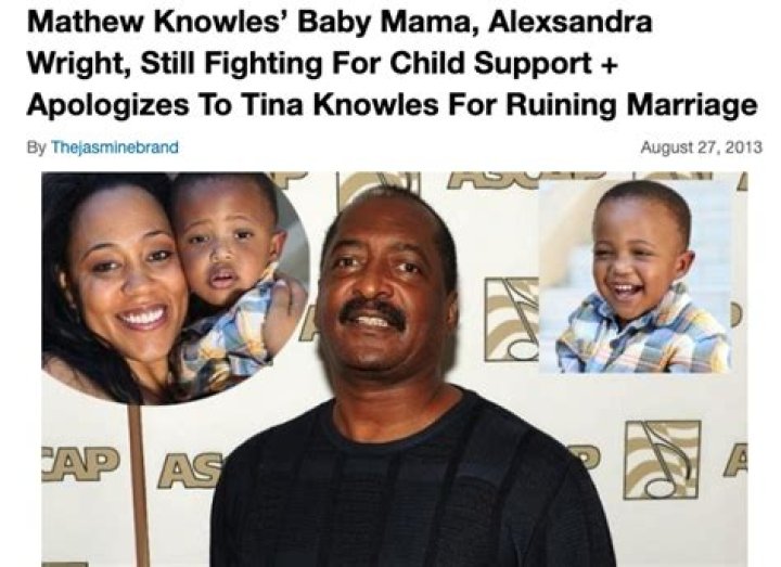 Matthew Knowles Love Child