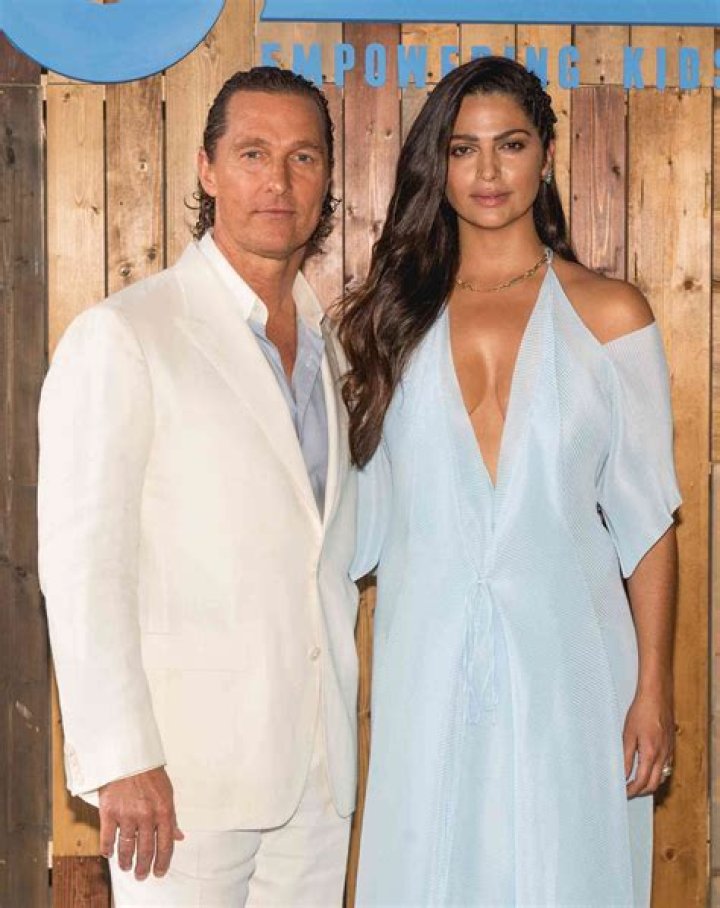 Matthew McConaughey and Camila Alves in a tequila campaign 2024