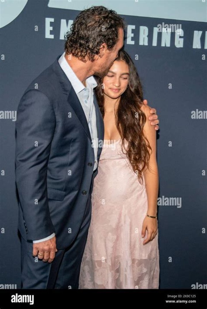 Matthew McConaughey and daughter Vida