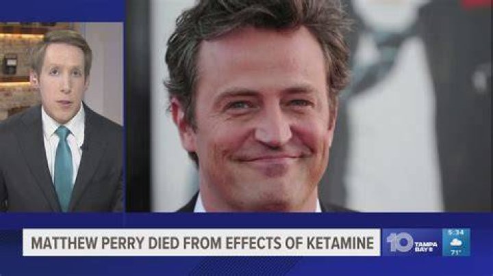 Matthew Perry’s Cause of Death Revealed to Be ‘Effects of Ketamine’