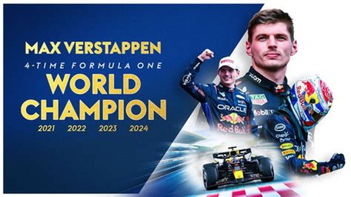 Max Verstappen Takes The Trophy