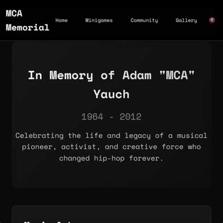 MCA Adam Yauch Memorial Service