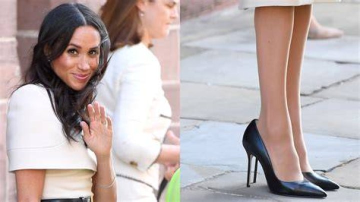 Meghan Markle Sports Heels