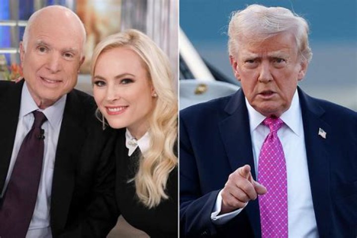 Meghan McCain & Donald Trump
