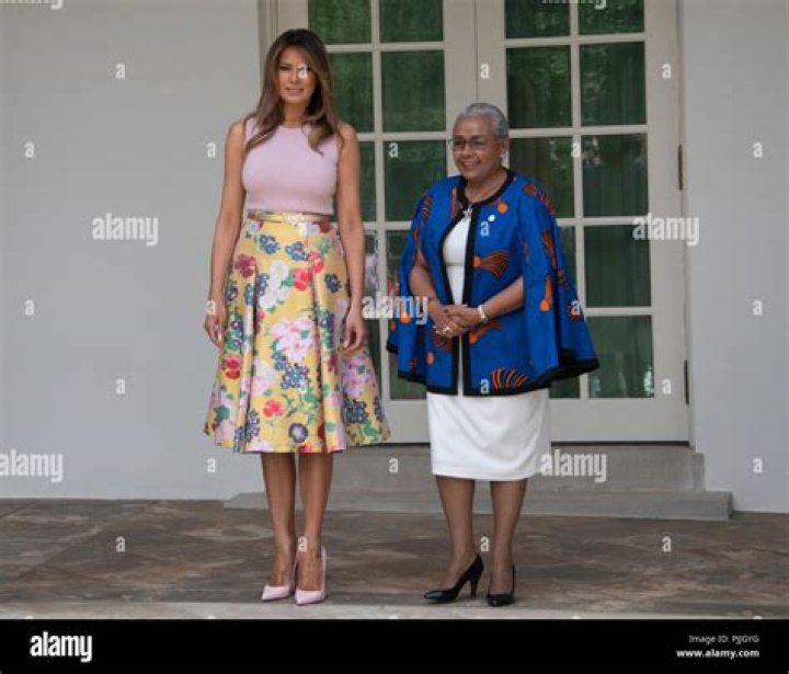 Melania Trump & Margaret Kenyatta