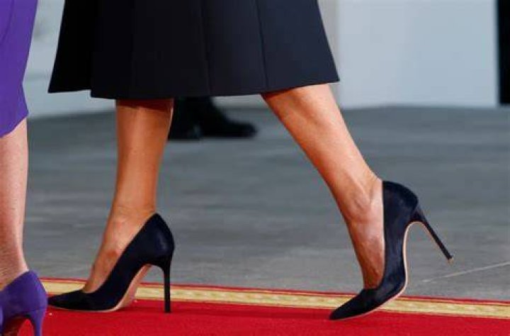 Melania Trump Gardening Heels