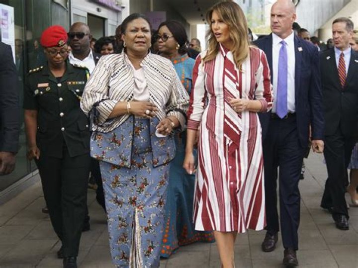 Melania Trump In Ghana