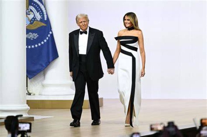 Melania Trump Joins A State Meeting