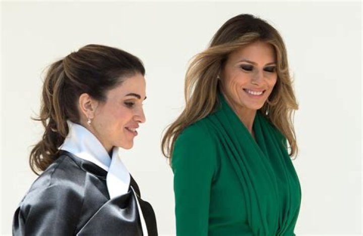 Melania Trump Meets with Queen Elizabeth