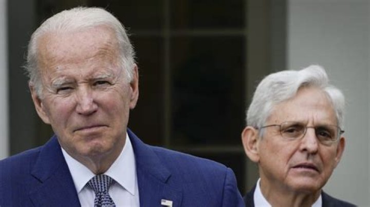 Merrick Garland In The Rose Garden