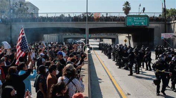 Michael B. Jordan Calls Out Hollywood To Hire More Black People At L.A. Protest