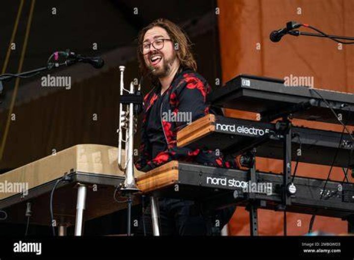 Michael Girardot of The Revivalists performs at the Voodoo Music Experience in City Park, in New Orleans 2018 Voodoo Music Experience - Day 1, New Orleans, USA - 26 Oct 2018